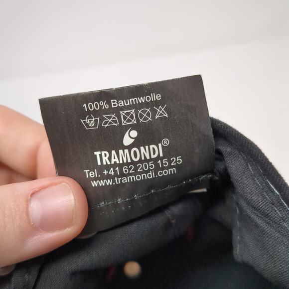 Pilatus Luzern Slideback Baseball Cap Black One Size Adjustable Embroidered - Picture 10 of 10